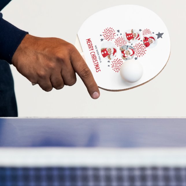 #WeWishYouAMerryChristmasPingPongPaddle Ping Pong Paddle (Insitu)