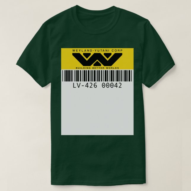 Weyland Yutani Asset tag Phone Case T-Shirt (Design Front)