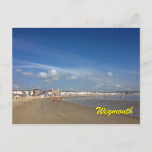 Weymouth Beach Postcard