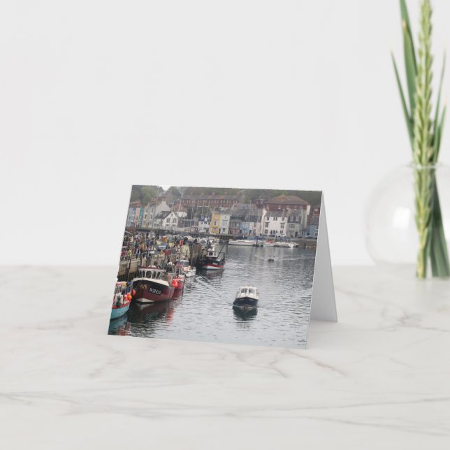 Weymouth Dorset Folded Greeting Card (Front)