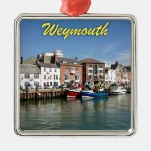 Weymouth - Professional photo. Metal Tree Decoration