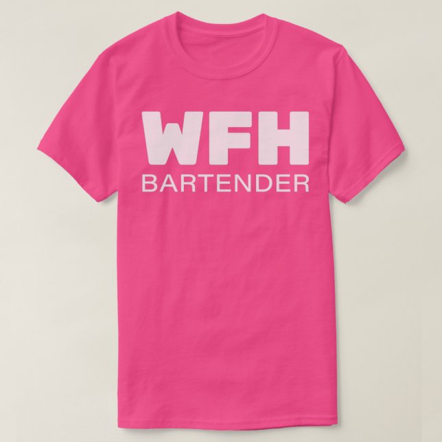 WFH Working From Home 1 T-Shirt (Design Front)