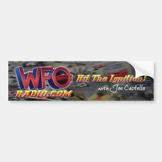WFO Bumper Sticker (Front)