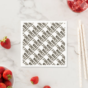 WFU Wake Forest Napkin