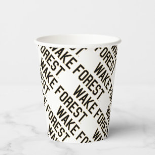 WFU Wake Forest Paper Cups