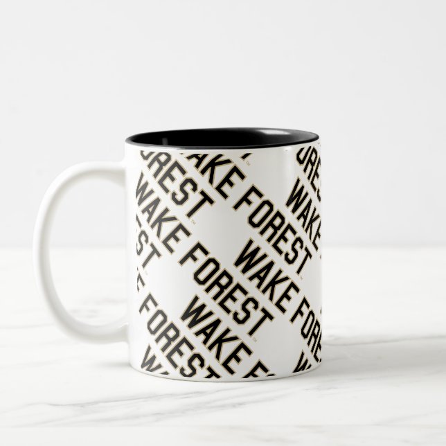 WFU | Wake Forest Two-Tone Coffee Mug (Left)
