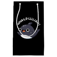 Wha-le-llujah Funny Orca Whale Pun Dark BG