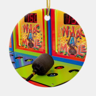 Whac A Mole Ceramic Tree Decoration