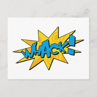 Whack Comic Book Postcard