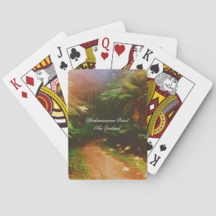Whakarewarewa Forest, Rotorua, New Zealand Playing Cards