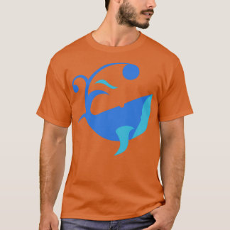 Whale Abstract T-Shirt