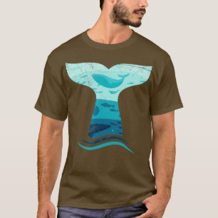 Whale ail in Waves Orca Ocean T-Shirt
