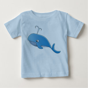 Whale - Baby Fine Jersey T-Shirt