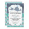 Whale Baby Shower Personalised Invitation Baby Boy