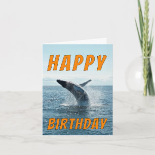 Whale Birthday Card – Splash into Fun Wishes!
