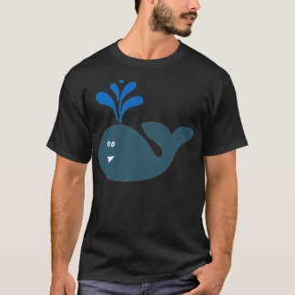 Whale blowing water T-Shirt