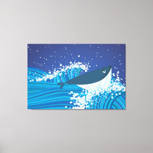Whale Canvas Print