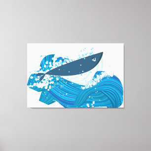 Whale Canvas Print