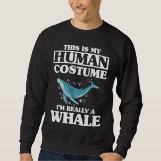 Whale Costume Sweatshirt