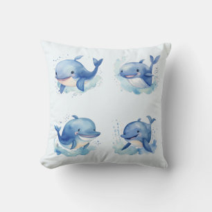 Whale  cushion