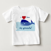 Whale design with I love my gruncle!