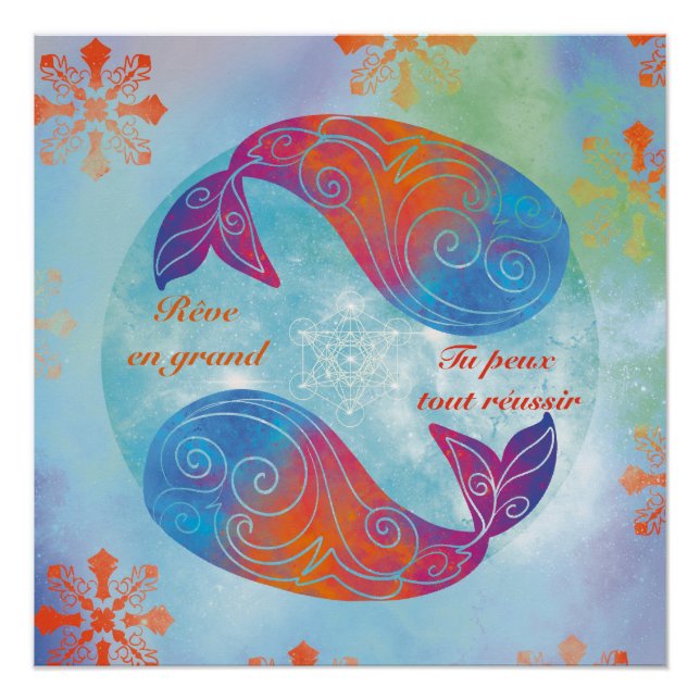 Whale dream poster (Front)