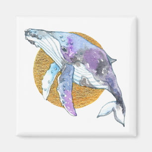 Whale Fly Magnet