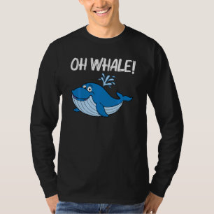 Whale For Men Women Orca Narwhal Blue Whales Swea T-Shirt