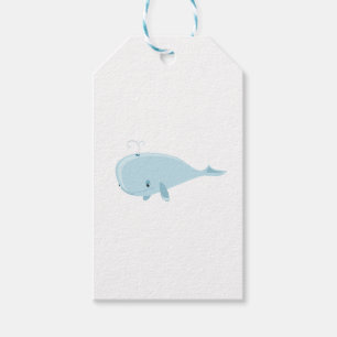 whale gift tags