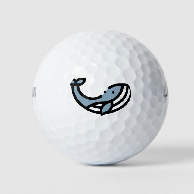 Whale Golf Balls (Front)