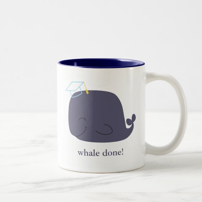 Whale Graduation Mug (Right)