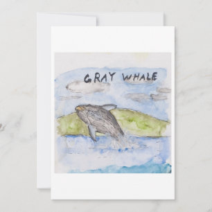 Whale Greeting Card