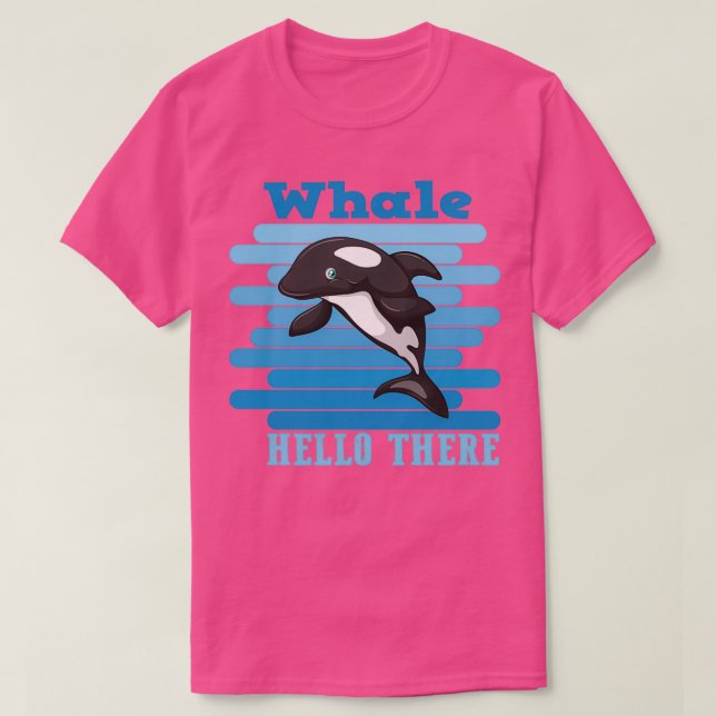 Whale Hello There 1 T-Shirt (Design Front)