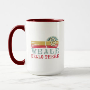 Whale Hello There Crypto Retirement Funny Mug