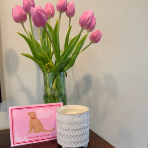 Whale Hello There Golden Dog Greeting Cards