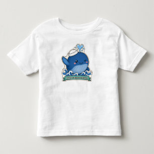 Whale Hello There Winking Whale in a Sailor Hat Toddler T-Shirt