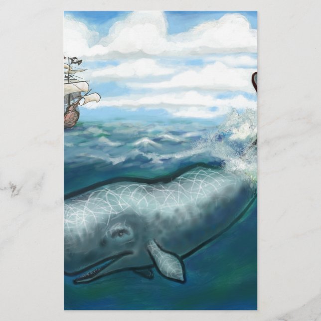 Whale Ho Stationery (Front)