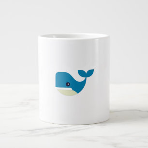 Whale, Humpback, Mammal Large Coffee Mug