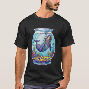 Whale in Fishbowl Marine Life T-Shirt