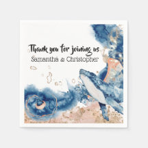 Whale jelly fish sea creatures blue orange DIY