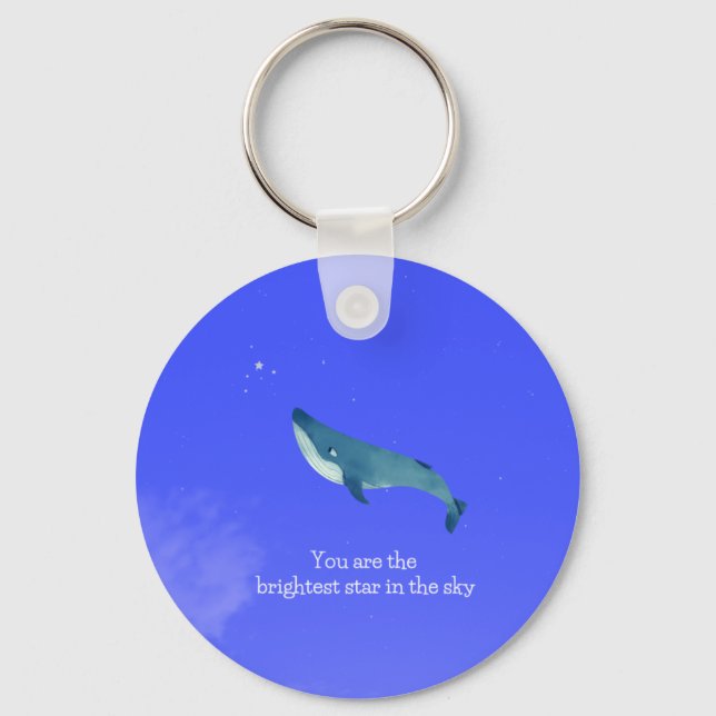 whale key ring (Front)