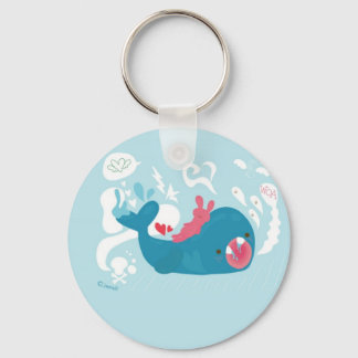 whale!!!!!! key ring