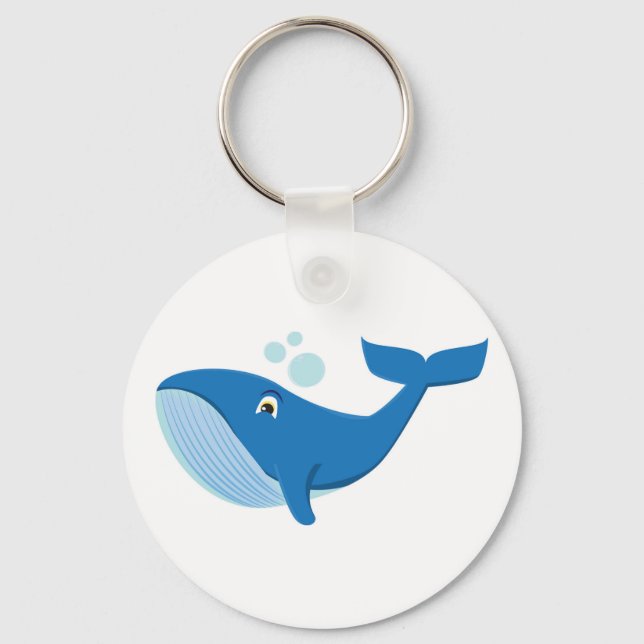 Whale Key Ring (Front)