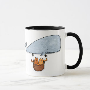 whale kitties mug