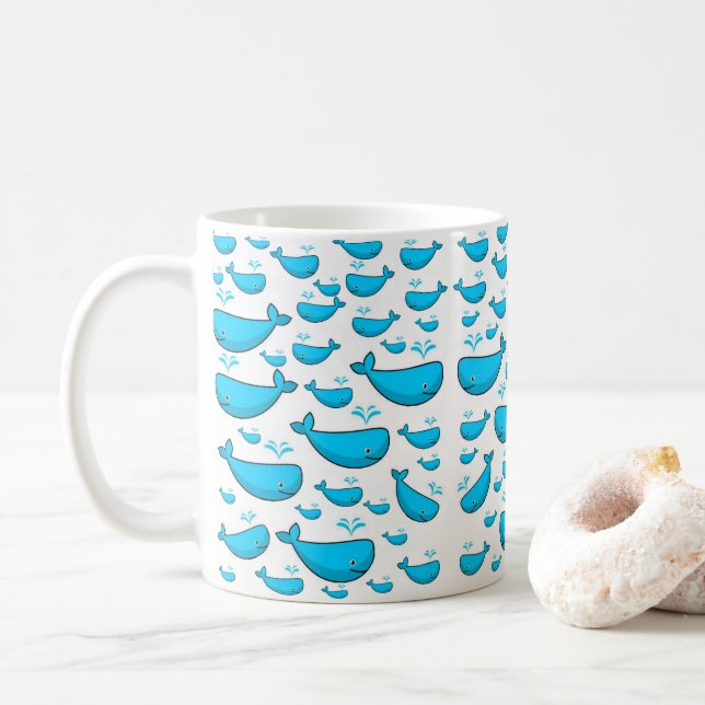 Whale Mug (With Donut)