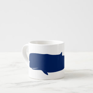 Whale Navy Espresso Cup