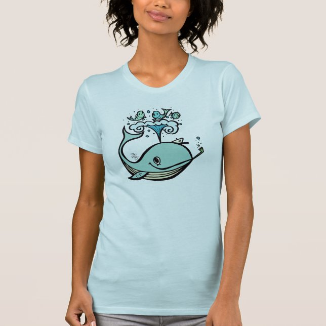Whale of a Captain! T-Shirt (Front)