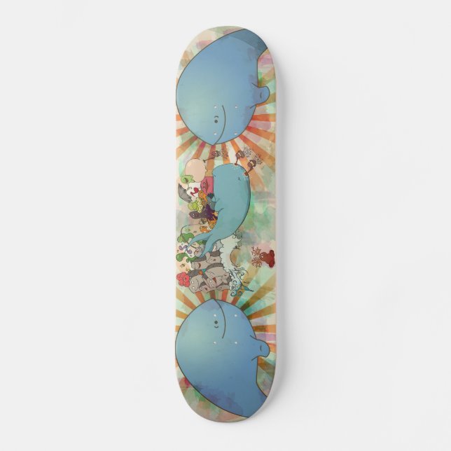 Whale of a good time skateboard (Front)