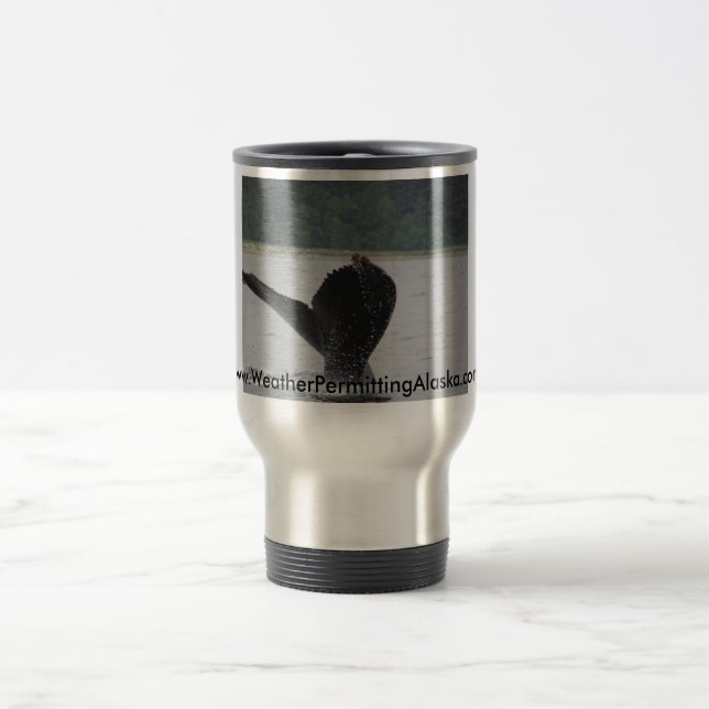 Whale of a tail travel mug (Center)
