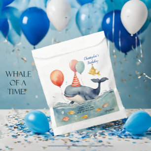 Whale of a Time Boys Birthday Favour Bags